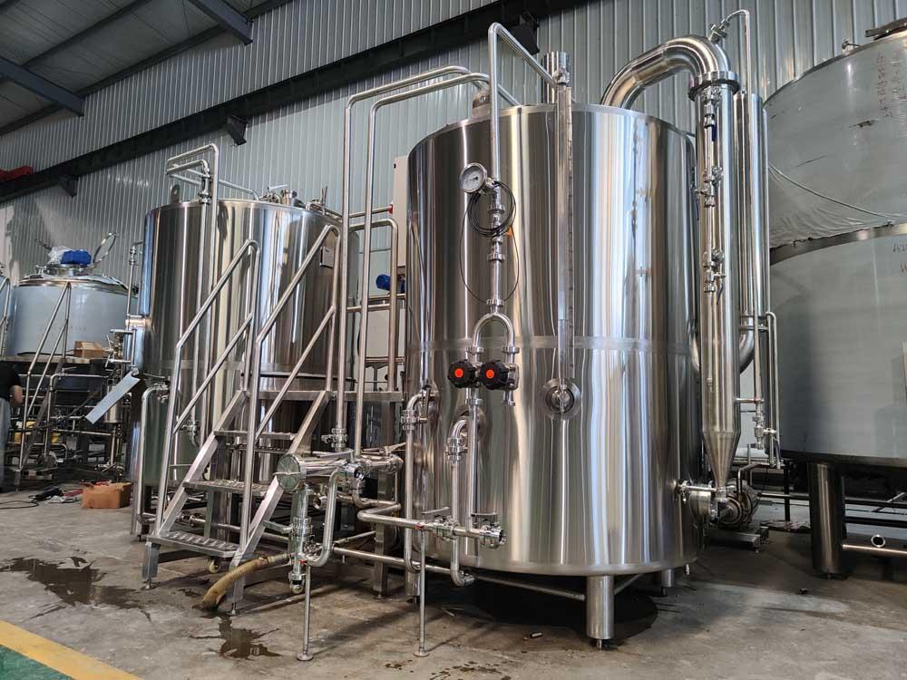 10BBL Direct fire heating mash unit